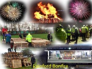 Rotarians from St Helens facilitated a great Bonfire and Firework Celebration 